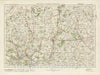 Historic Map : Sheet 96. Hertford & Bishop's Stortford. 1915 - Vintage Wall Art