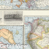 Historic Map : Wall Map, View: Geographical Publishing Company's Presidential Wall Atlas. 1933 - Vintage Wall Art