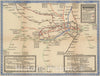 Historic Map : Underground : Map of the electric railways of London, 1921 - Vintage Wall Art