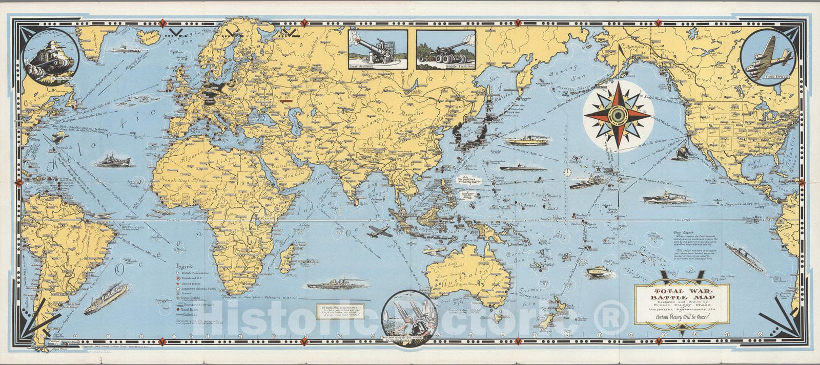 Historic Map : Total War, Battle Map, 1942 v1