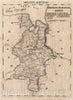 Historic Map : Germany, V. 2:6-10: VII. X-XI: Holstein-Oldenburg. Herzogth: Oldenburg. Kreis 1825 , Vintage Wall Art