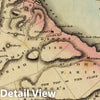 Historic Map : World Atlas Map, Barbadoes. 1823 - Vintage Wall Art