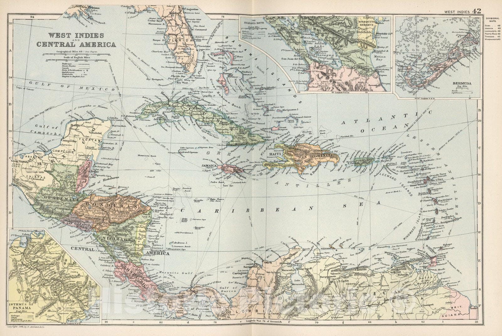 West Indies On World Map 554960 1wmark 