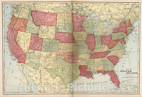 Historic Map : Dawson County Nebraska, County Atlas Map, United States. 1903 - Vintage Wall Art