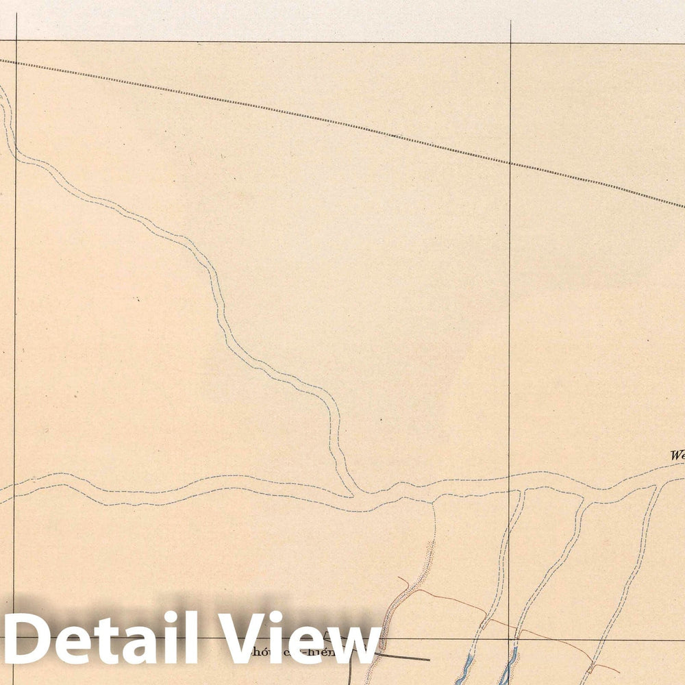 Historic Map : China, Geologic Atlas Map, a-1. Chou-Chi-Hien Sheet. 1906 , Vintage Wall Art