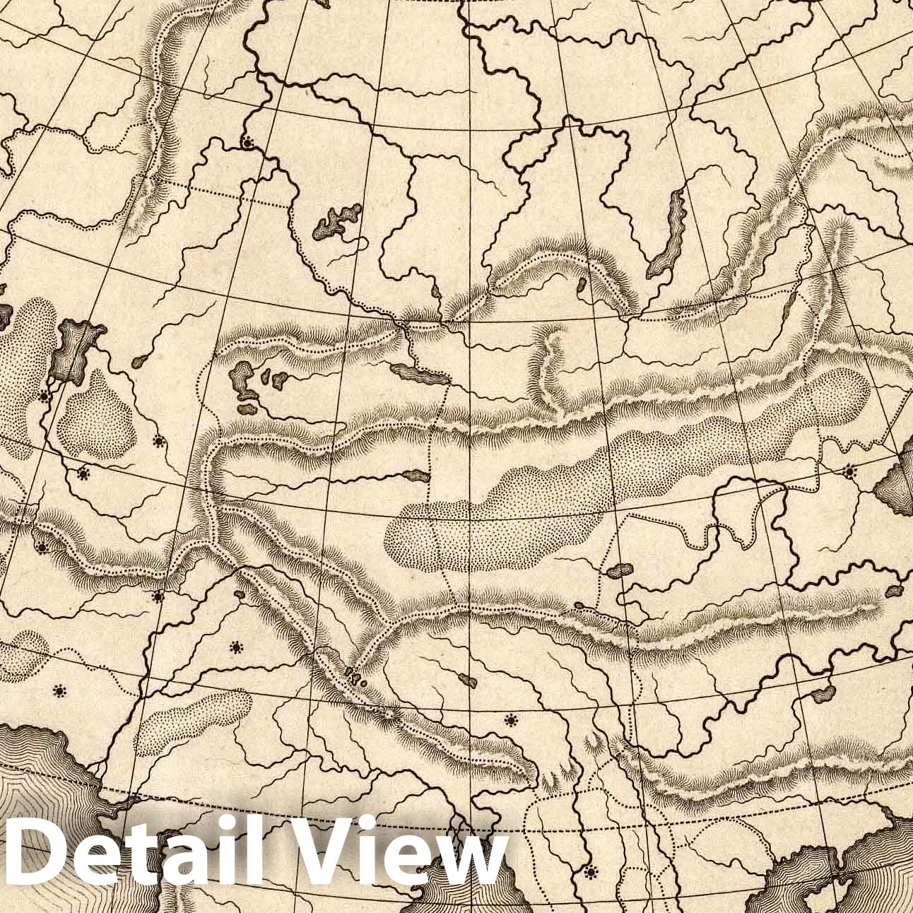 Historic Map : Map of Asia, 1839 v1