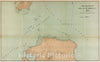 Historic Map : Mexico, Chart Map, Abalizamiento del Canal de San Lorenzo. B.C. 1907 1907 , Vintage Wall Art