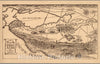 Historic Map : Pictorial map of Palo Alto and the San Francisco Penninsula, 1945 - Vintage Wall Art