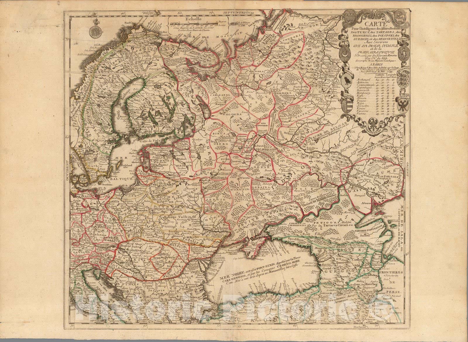 Historic Map : Russia, Black SeaCarte Pour l'Intelligence des Affaires ...