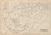 Historic Map : Railway Distance Map of the State of West Virginia, 1934 - Vintage Wall Art