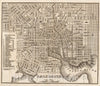 Historic Map : Guide Book, Baltimore 1844 - Vintage Wall Art