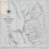 Historic Map : Pocket Map, Mining District of California 1936 - Vintage Wall Art