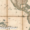 Historic Map : Case Map, (Western Hemisphere) 1821 - Vintage Wall Art