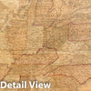 Historic Map : Wall Map, United States. 1845 v1