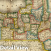 Historic Map : Pocket Map, State of New York 1831 - Vintage Wall Art