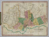 Historic Map : Pocket Map, Philadelphia And Adjacent Country 1826 - Vintage Wall Art