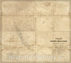 Historic Map : Case Map, Chart of Georges Shoal & Bank. 1837 - Vintage Wall Art