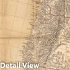 Historic Map : Case Map, U.S. West of Mississippi R. 1. 1879 - Vintage Wall Art