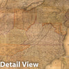 Historic Map : Mitchell's Reference & Distance Map of The United States, 1834 v2