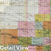 Historic Map : Pocket Map, Nebraska 1880 - Vintage Wall Art
