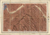 Historic Map : England, Geologic Atlas Map, 42. Brecon, NE Quad. 1850 , Vintage Wall Art