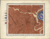 Historic Wall Map : Geologic Atlas Map, 43. Hereford, NW Quad. 1882 - Vintage Wall Art