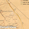 Historic Wall Map : Wall Map, California - Native Culture 1904 - Vintage Wall Art