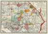 Historic Map : Pocket Map, Desert Region of Southern California 1896 - Vintage Wall Art