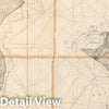 Historic Map : Pensacola Harbor and Bar. Florida 1822 - Vintage Wall Art