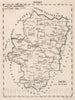 Historic Map : Spain, V.1:1-5: IV: Spanien. Prov: 24. Aragon, 1825 Atlas , Vintage Wall Art
