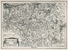 Historic Map : Poland, Polonia. Atlas sive Cosmographicae Meditationes de Fabrica Mundi et fabricati Figura, 1636 Atlas , Vintage Wall Art