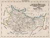 Historic Map : Austria, V.3:11-15:XI:1.Oesterreich. A. Deutsche Erbstaaten. VIII. Markgrafsch: Maehren Oest: Schlesien Kreis, 1828 Atlas , Vintage Wall Art