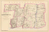 Historic Map : Hartford Co. N., 1893, Vintage Wall Decor