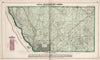 Historic Map : 1872 Ellington Township, Adams County, Illinois. Bloomfield. - Vintage Wall Art