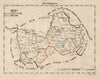 Historic Map : France, V.1:1-5: I: Frankreich. DEP: 23. Der Cote d'Or. 42. Der Nievre, 1825 Atlas , Vintage Wall Art