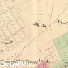 Historic Map : Oakland, vicinity 14., 1878, Vintage Wall Decor