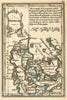 Historic Map : Denmark. Atlas Minimus or a New Set of Pocket Maps of The Several Empires, Kingdoms and States of The Known World, 1758 Vintage Wall Art
