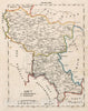 Historic Map : Russia, V.3:11-15:XIII. Russland. Gouv: 40. Wolhynien. 41. Podolien , Vintage Wall Art