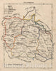 Historic Map : France, V.1:1-5: I: Frankreich. DEP: 5. Der Aisne. 9. Der Ardennen. 10. Der Marne. 15. Der Mass, 1825 Atlas , Vintage Wall Art