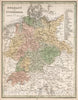 Historic Map : Germany and Switzerland. A Comprehensive Atlas, Geographical, Historical & Commercial, 1838 Atlas - Vintage Wall Art