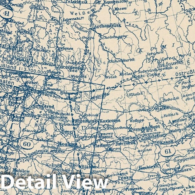 Historic Map : 1925 Index Map: 59. Kaukasien. Caucasia. - Vintage Wall Art