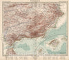 Historic Map : 26. Sudostspanien. Southeast Spain, 1925 Atlas - Vintage Wall Art