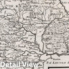 Historic Map : 1724 National Atlas - York Shire with The Post Roads &c. by Herman Moll Geographer - Vintage Wall Art