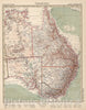 Historic Map : 90. Ostaustralien. Eastern Australia, 1925 Atlas - Vintage Wall Art