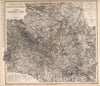 Historic Map : Germany , Weimar (Thuringia, Germany), Grossherzoglich und Herzoglich Sachsischen Lander, 1866 Atlas , Vintage Wall Art