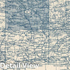 Historic Map : 1925 Index Map: 97. Vereinigte Staaten N. United States N. - Vintage Wall Art
