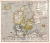 Historic Map : Denmark, Schleswig 26. Danemark. (Denmark). Schleswig, Holstein und Lauenburg, Island u. Faer-Oer. (Iceland.), 1872 Atlas , Vintage Wall Art