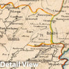 Historic Map : France, V.1:1-5: I: Frankreich. DEP: 18. Des Oberrheins. 19. Des Doubs. 21. Der Oberen Saone, 1825 Atlas , Vintage Wall Art