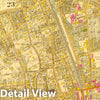 Historic Wall Map : City Atlas - 1899 15. Wards 22-23 West Roxbury. - Vintage Wall Art