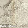 Historic Map : 1837 Europe. v1 - Vintage Wall Art